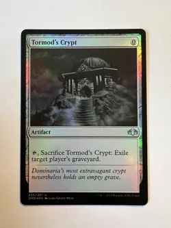 Tormod's Crypt - FOIL - MTG Dominaria Remastered - NM - Image 1