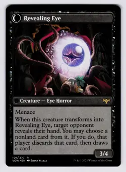 Concealing Curtains Revealing Eye [101/277] VOW Rare Non-Foil [MTG Card English] - Image 2