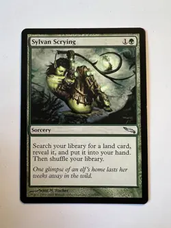 Sylvan Scrying - MTG Mirrodin - LP - Image 1