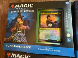 MTG Doctor Who - Blast From the Past Commander Deck UNOPENED - Magic - Image 1