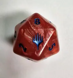 MTG Marvel's Spider-Man Regular Bundle Red Die Dice (D20) - Image 1