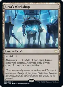 MTG English Urza's Workshop NM Normal Commander: The Brothers' War - Image 1