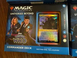 Magic the Gathering MTG Universes Beyond: Doctor Who - Timey-Wimey Precon Deck 195166228815 - Image 1