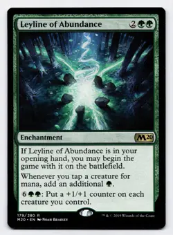 Leyline of Abundance [179/280] M20 Rare Non-Foil [MTG Card English] - Image 1