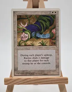 Karma (Fourth Edition (4ED) Magic Karte MTG englisch (Karma ) - Image 1