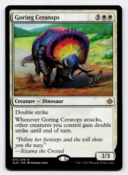 Goring Ceratops [013/279] XLN Rare Non-Foil [MTG Card English] - Image 1