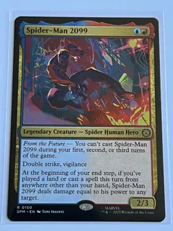 Spider-Man 2099 150 MTG Marvels Spider-Man 2025 Near Mint Non Foil Rare - Image 2