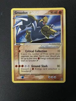 Groudon Gold Star - EX Delta Species - Ultra Rare Holo 2005 Pokemon Card - Image 1