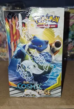 Pokemon Sun & Moon - Cosmic Eclipse BOOSTER BOX POKEMON TCG - Factory Sealed - Image 3