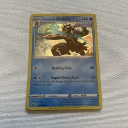 Rapid Strike Urshifu #044 Holo Chilling Reign Pokemon TCG - Image 1