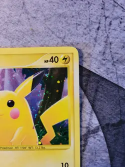 2009 POKEMON PIKACHU 112/111 RISING RIVALS SECRET RARE - Image 3