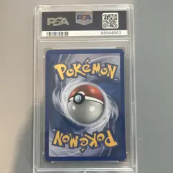 2005 POKEMON EX UNSEEN FORCES GOLD STAR #114 RAIKOU-HOLO PSA 8 - Image 2
