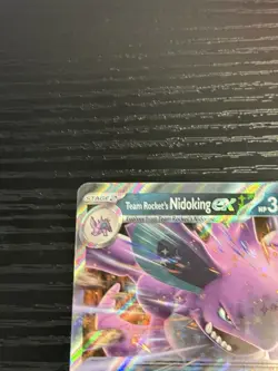 Pokemon TCG Team Rocket's Nidoking ex 217 Scarlet & Violet Promo Cards Holo NM - Image 3