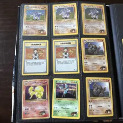 Brock's Rhydon EN JP Holo Rare Gym Pokemon Card +11 set - Image 1