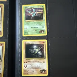 Brock's Rhydon EN JP Holo Rare Gym Pokemon Card +11 set - Image 2