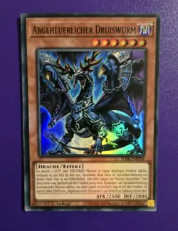 *GERMAN* Bystial Druiswurm Super Rare 1st Edition DABL-EN008 LP Yugioh - Image 1