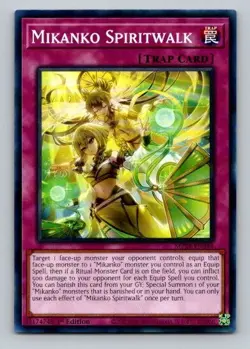 2024 Yugioh Trap Card Mikanko Spiritwalk MP24-EN384 1st Edition Common - Image 1