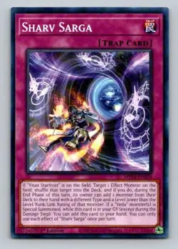 2024 Yugioh Trap Card Sharv Sarga MP24-EN398 1st Edition Common - Image 1