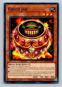 2024 Yugioh Greed Jar MP24-EN366 1st Edition Common - Image 1