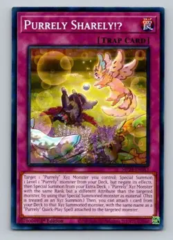 2024 Yugioh Trap Card Purrely Sharely!U MP24-EN383 1st Edition Common - Image 1