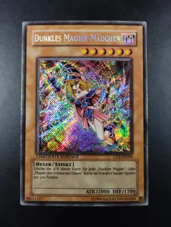 YUGIOH 2005 | DARK MAGICIAN GIRL | CT2-DE004 | LIMITED | GERMAN | VG - EXCELLENT - Image 1