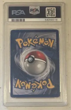 !Vintage 1999 Pokemon Game Blastoise Holo Shadowless #2 Graded Trading Card PSA3 - Image 5