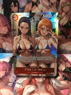 Waifu Cards Nami Nico Robin Yamato One Piece Anime Card Goddess Story CCG - Image 1