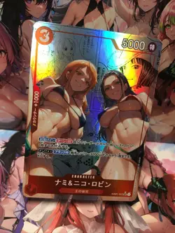 Waifu Cards Nami Nico Robin Yamato One Piece Anime Card Goddess Story CCG - Image 2