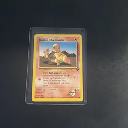 Pokemon Card - Gym Challenge Blaine's Charmander 60/132 WOTC - NM - - - Common - Image 1