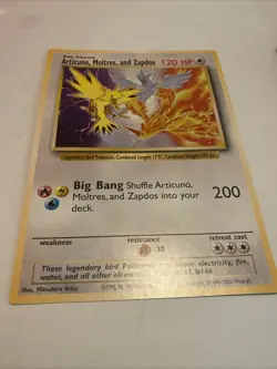 Articuno, Moltres, and Zapdos - Oversized Promo Pokemon Oversized Cards - Image 1
