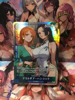 Waifu Cards Boa Nami Nico Robin Yamato One Piece Anime Card Goddess Story CCG - Image 1
