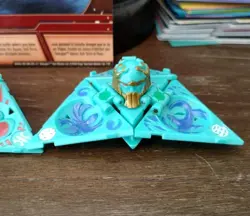 Bakugan Trap Ventus Tripod Theta & Tripod Epsilon New Vestroia Set W/ Card READ! - Image 4