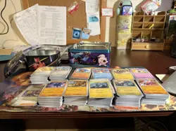 Approx 1,700 Bulk Pokemon Cards Lot, 3 binders, 8 dividers & 1 Poster - Image 2