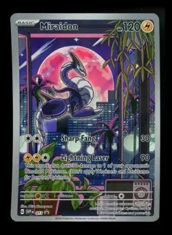 Miraidon 013 Black Star Promo SVP Scarlet Violet 2023 IR Pokemon Card TCG - Image 1