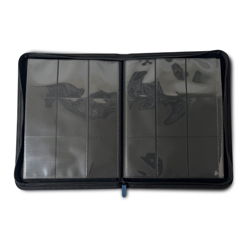 Show-Dex Trading Card Zip Binder 9 Pocket Album Folder Holds 360 Cards - Blue - Image 4
