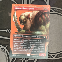 Grenzo, Havoc Raiser (Borderless) - Commander Masters (CMM) - Image 1
