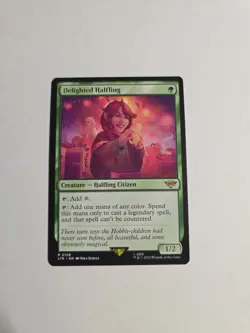 Delighted Halfling Magic the Gathering Lord of the Rings Tales of Middle-Earth - Image 1