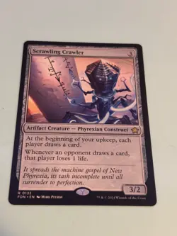 1x Scrawling Crawler - Foundations - Regular - Rare - Artifact Creature - MTG - Image 2