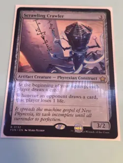 1x Scrawling Crawler - Foundations - Regular - Rare - Artifact Creature - MTG - Image 4