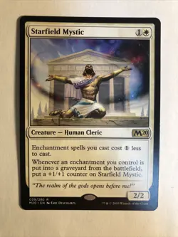 1x Core Set 2020 M20 Starfield Mystic NM Magic The Gathering Mtg - Image 1