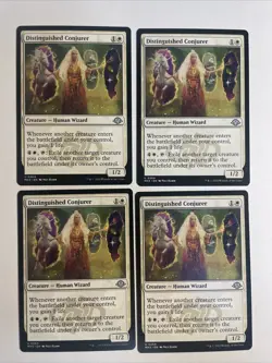 4x Modern Horizons 3 Distinguished Conjurer NM/M Magic The Gathering Mtg - Image 1