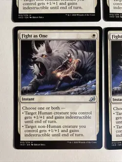 4x Mtg Ikoria Lair Of Behemoths Fight As One NM/M Magic the Gathering - Image 2