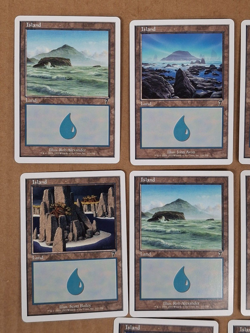 7th Edition Island Basic Land MTG Magic The Gathering x13 Regular Various P - Image 2