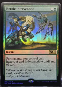 Heroic Intervention #188 Core Set 2021 Foil Rare - Image 1