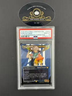 PSA 10 MTG Hope Estheim (Borderless Surge Foil) #541 Final Fantasy *LOW POP* - Image 1