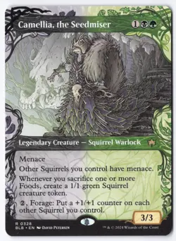 Camellia, the Seedmiser (Showcase) R Bloomburrow 328 NM - Image 1