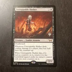 Unstoppable Slasher (x1) - Duskmourn: House of Horror - NM - Image 1