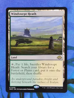 1x Windswept Heath, NM, Modern Horizons 3 (MH3), Magic: the Gathering, MtG - Image 1