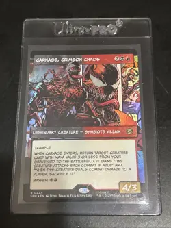 Carnage, Crimson Chaos (Borderless) Marvel's Spider-Man Foil - Image 1