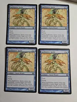 Spellstutter Sprite x4 (playset) - MTG ENGLISH Rare - Check My Store! - Image 1